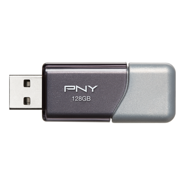 PNY Turbo Attache 3 USB 3.0 U盘 128GB 正面