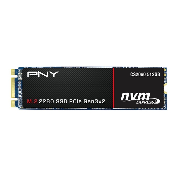 PNY CS2060 M.2 2280 PCIe NVMe Gen3x2 固态硬盘 SSD 512GB 正面