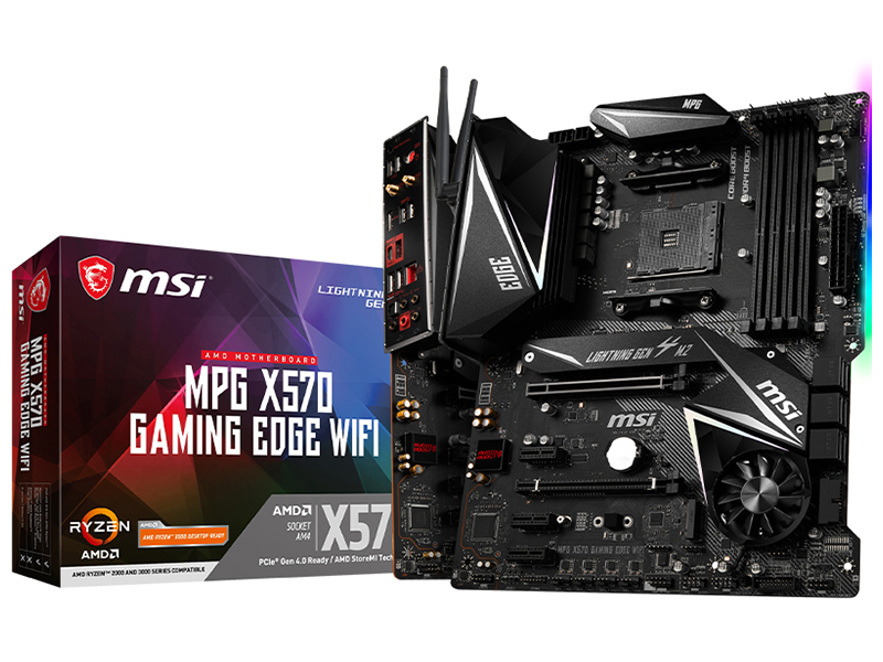 微星MPG X570 GAMING EDGE WIFI刀锋板