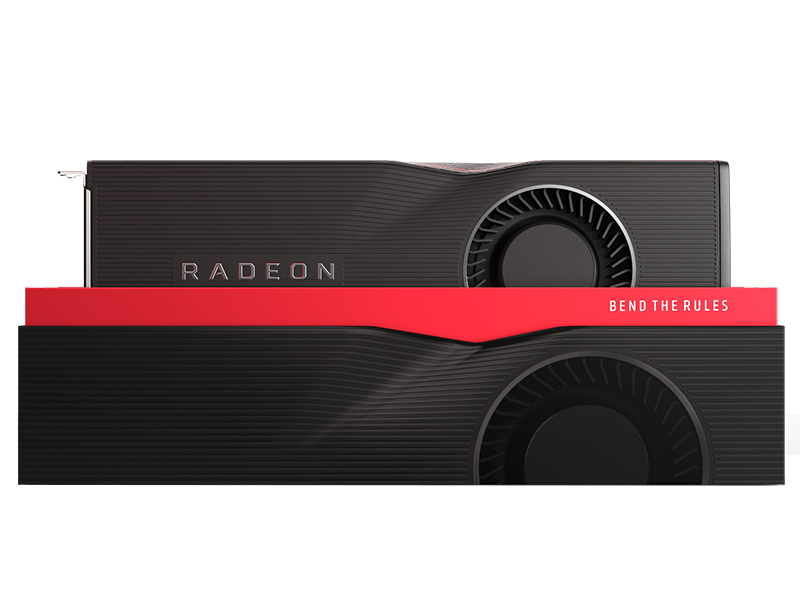 AMD Radeon RX 5700 XT 正面