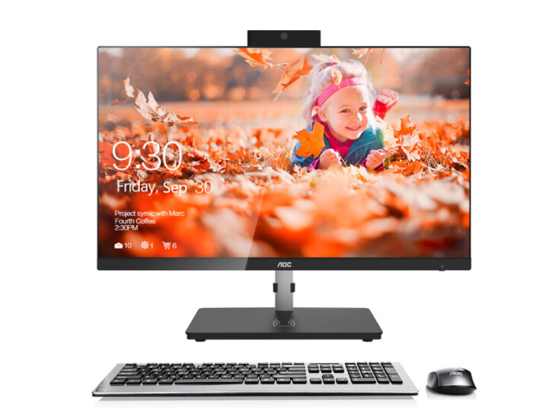 AOC AIO818(i5-8500/8GB/480GB/核显/23.8英寸) 图1