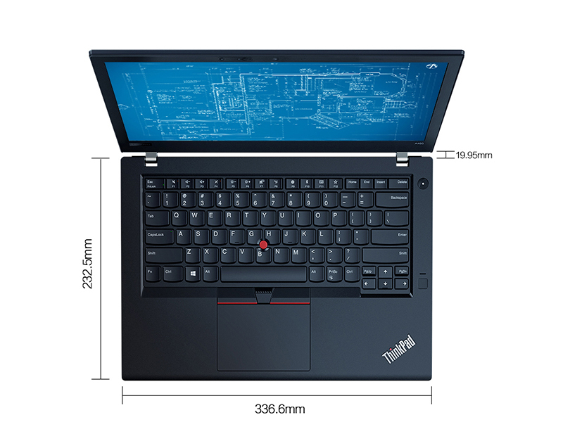 联想ThinkPad A485(20MUA003CD)俯视