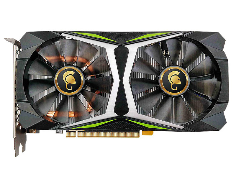 万丽RTX2060 6G Gallardo 正面