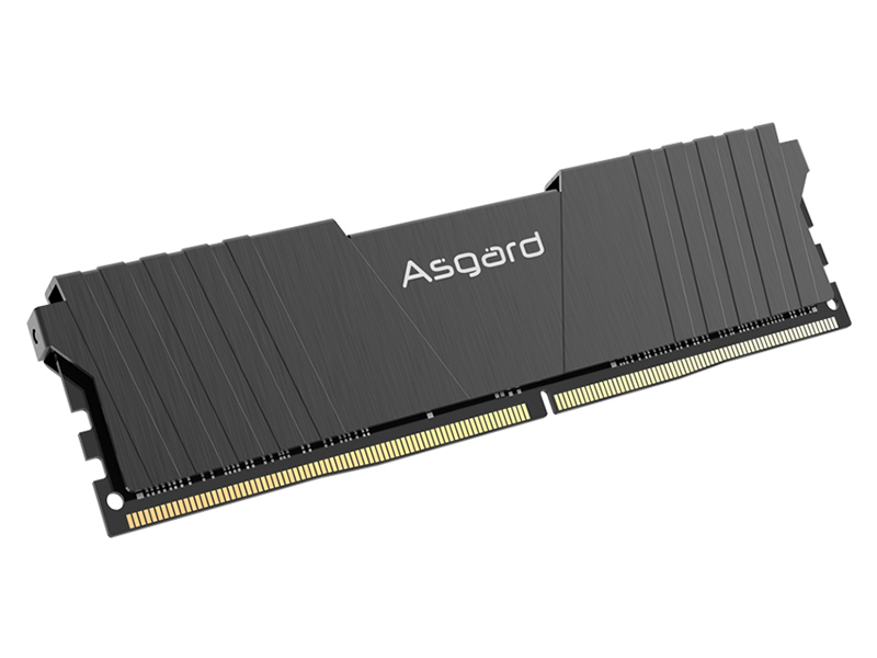 阿斯加特洛极T2 DDR4 16GB(8GB×2) PC 3200 灰甲