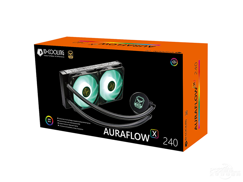 ID-COOLING AURAFLOW X 240 TGA TUF GAMINGͼ