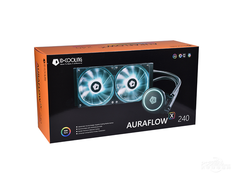 ID-COOLING AURAFLOW X 240ͼ