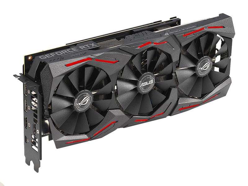 华硕ROG STRIX RTX2080S O8G GAMING OC45度正面