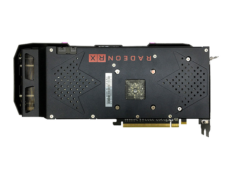 盈通RX590 8G D5 游戏高手背面