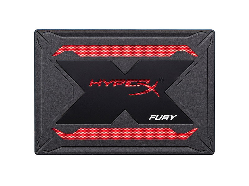 金士顿HyperX Fury RGB SHFR200/480G 正面