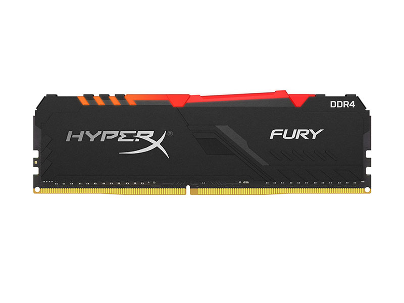 金士顿骇客神条 RGB Fury系列 DDR4 3200 8GB