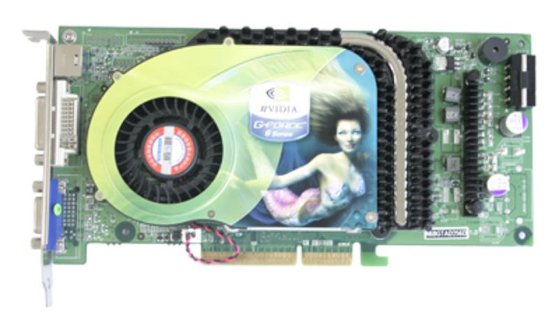 维硕GeForce 6800GT 正面