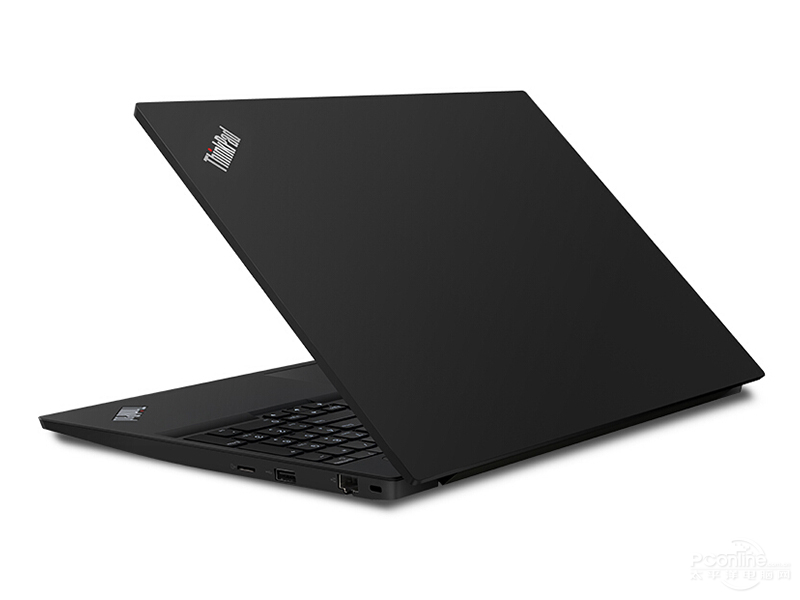 联想ThinkPad E590(酷睿i5-8265U/8GB/512GB/RX550X)背面斜视