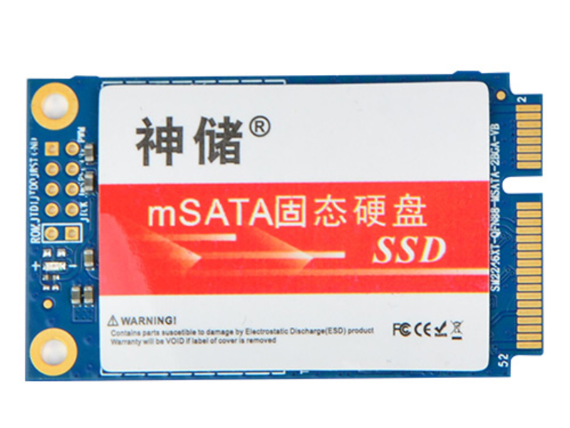 神储G7 mSATA 240G 正面