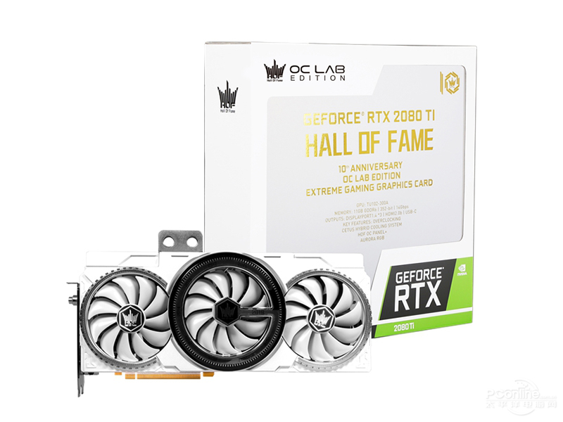 ӰGeForce RTX 2080 Ti HOF 10th  ANNIVERSARY OC LAB EDITION  Ver.MADͼ