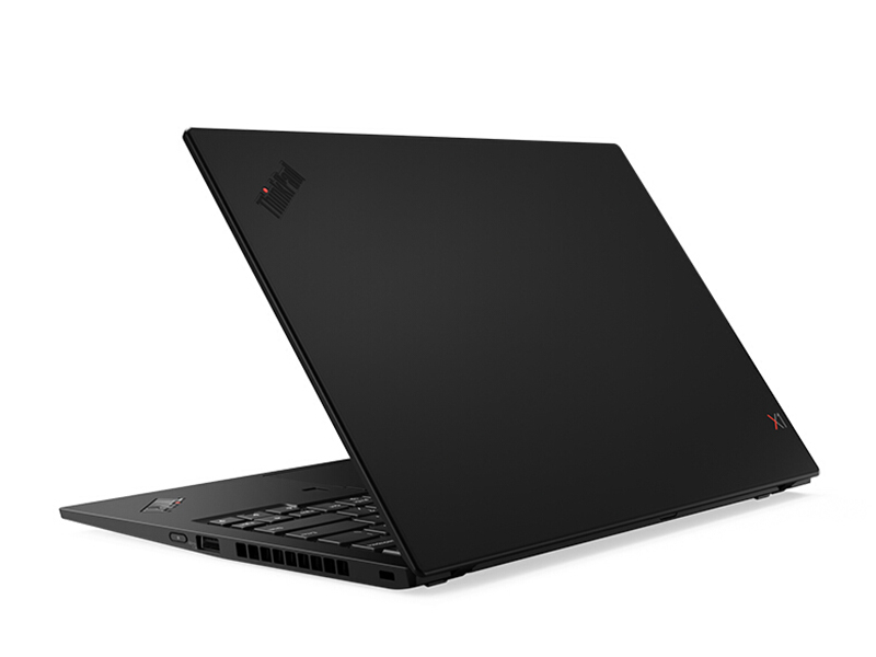 联想ThinkPad X1 Carbon 2019(酷睿i7-10710U/16GB/1TB)背面斜视