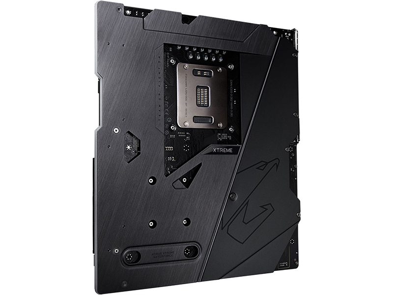 技嘉X299X AORUS XTREME WATERFORCE背面图