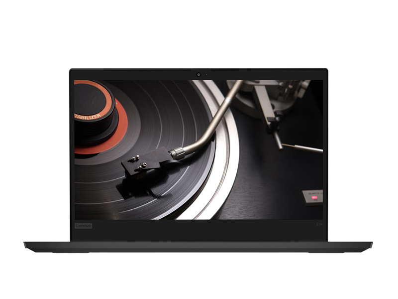 联想ThinkPad E14(酷睿i5-10210U/8GB/128GB+1TB/RX640) 前视