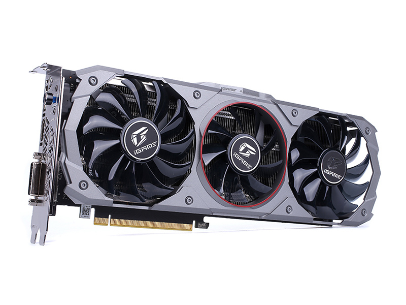 七彩虹iGame GeForce GTX 1660 SUPER Advanced OC 6G45度正面