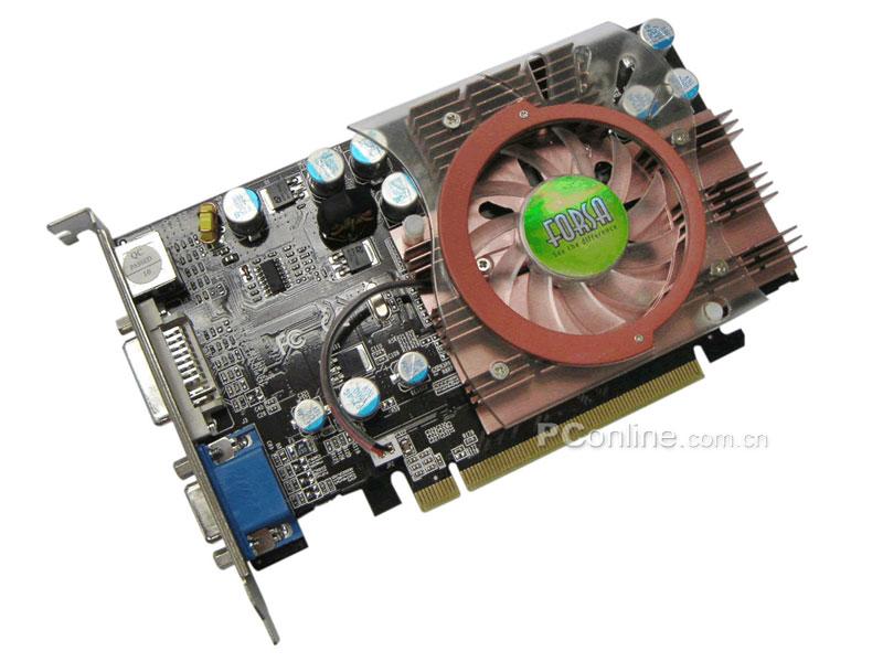 富彩6600LE 16X PCI-E标准1版 正面