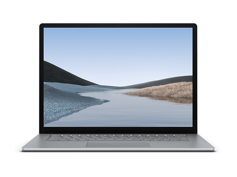 微软Surface Laptop 3(酷睿i7-1065G7/16GB/256GB/13.5英寸) 前视