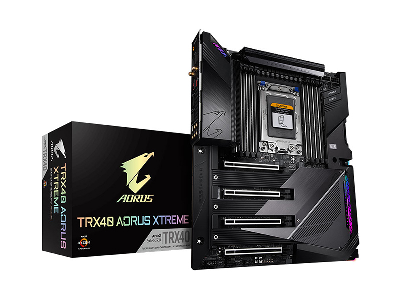 技嘉 TRX40 AORUS XTREME配盒图