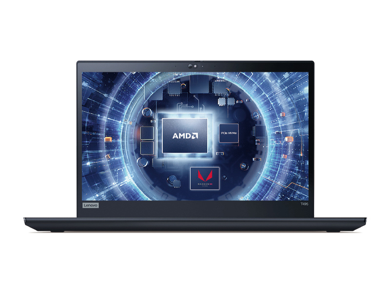 联想ThinkPad T495(R5 PRO-3500U/8G/512G)前视