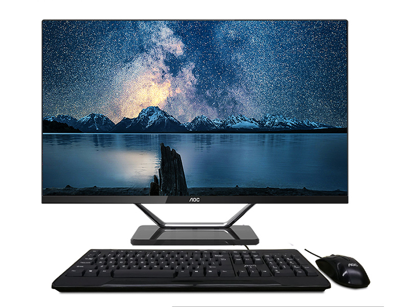 AOC AIO721(i3-9100/8GB/240GB/集显/23.8英寸) 图1