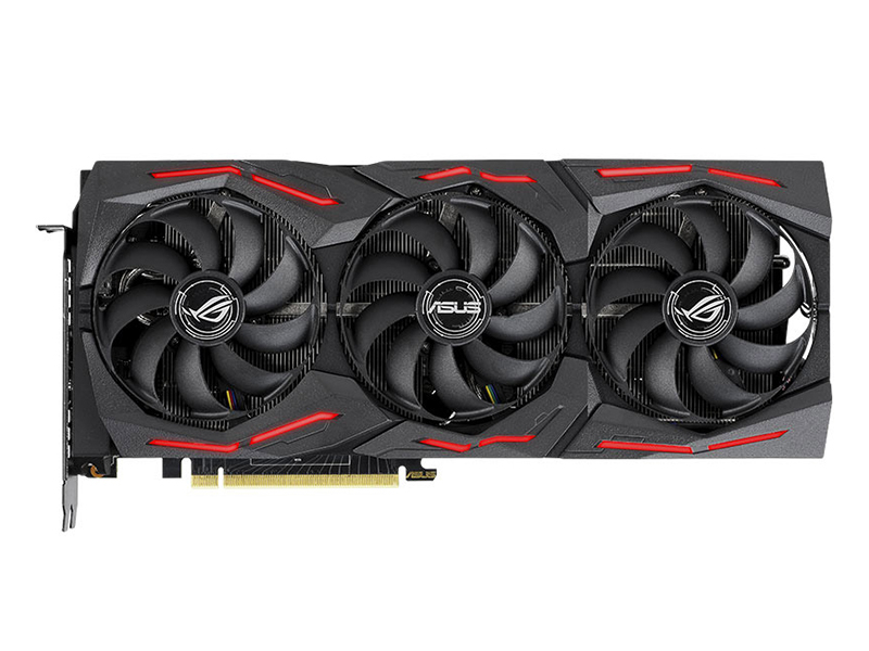 华硕猛禽ROG STRIX RX5600XT O6G GAMING正面