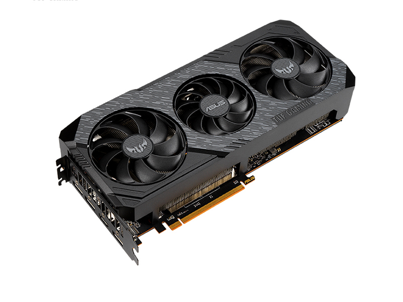 华硕电竞特工TUF3 RX5600XT O6G EVO GAMING 45度正面