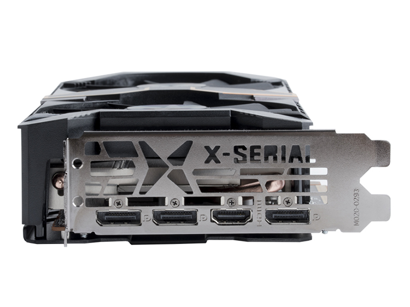 迪兰RX 5600 XT 6G X战将PLUS接口