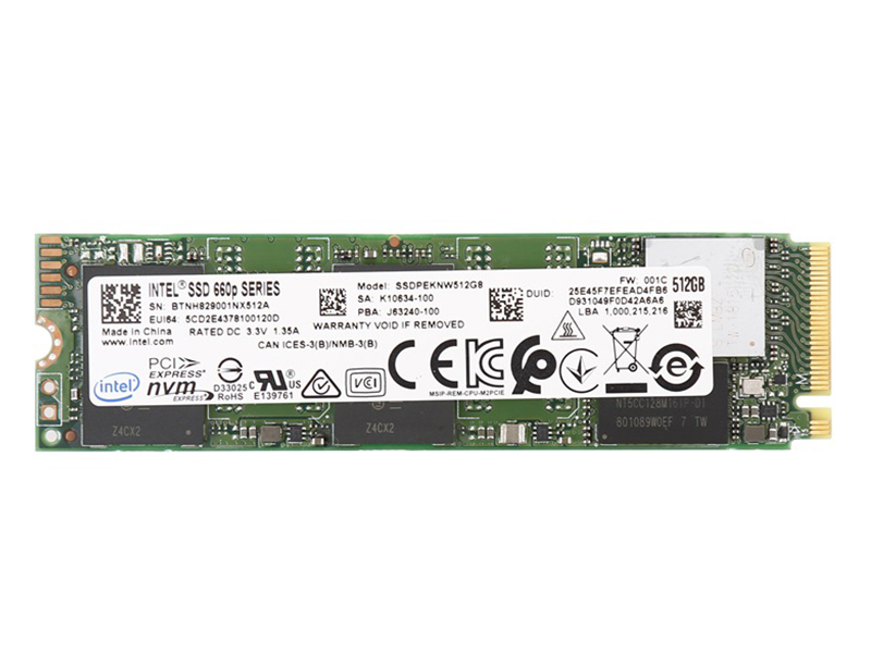 Intel 660P 2TB NVMe M.2 SSD