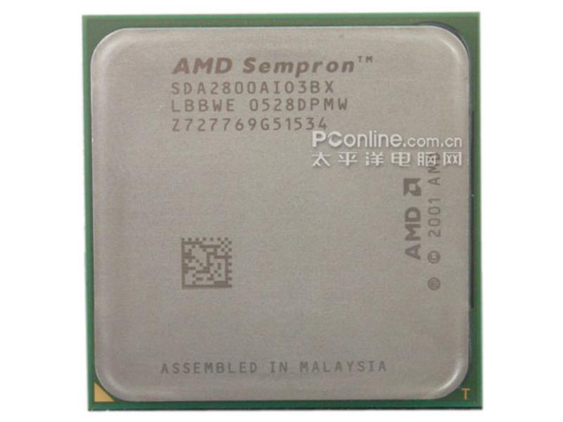 AMD Sempron 2800+ 754针/64bit/散装主图