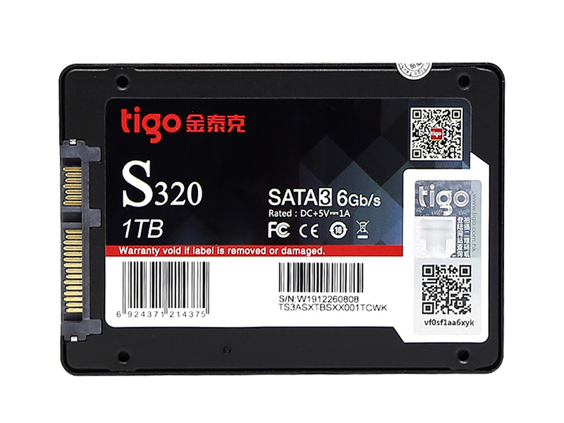 金泰克S320 1TB SATA3 SSD