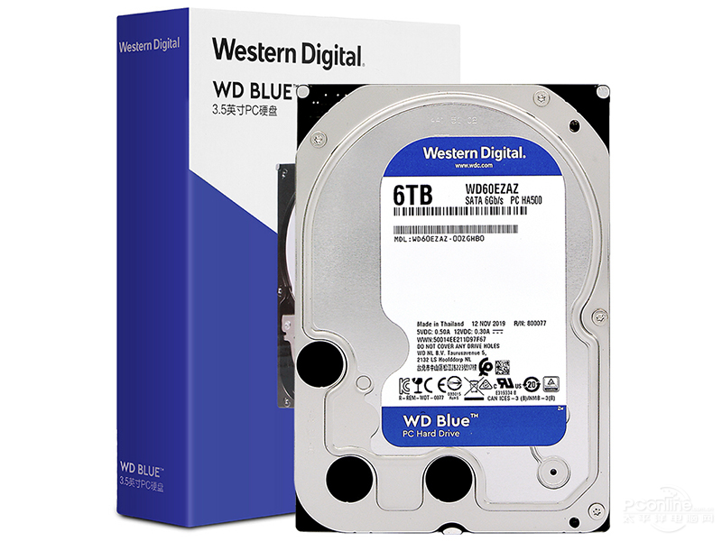  6TB 256M SATA Ӳ(WD60EZAZ)ͼ