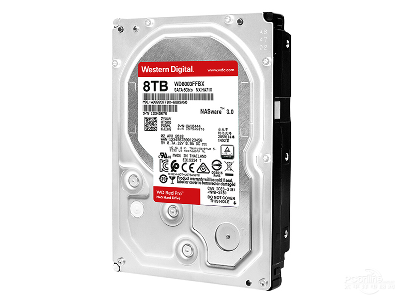 ݺPro 8TB 256M SATA3Ӳ(WD8003FFBX)ͼ