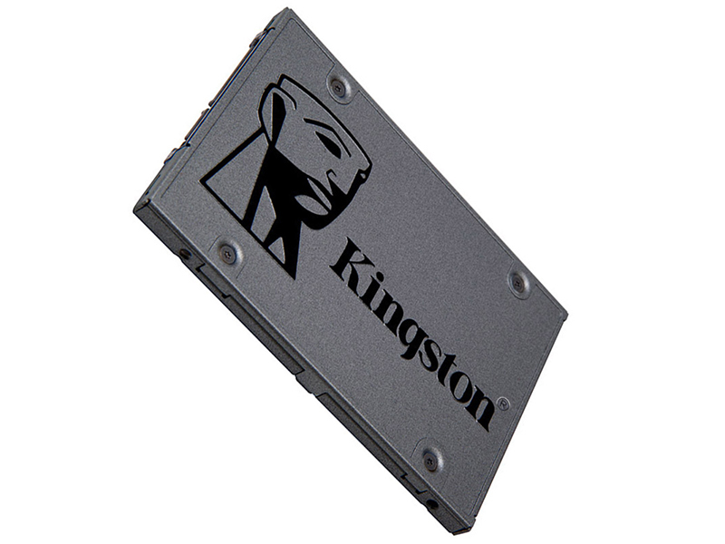 金士顿A400 960GB SATA3 SSD45度前视