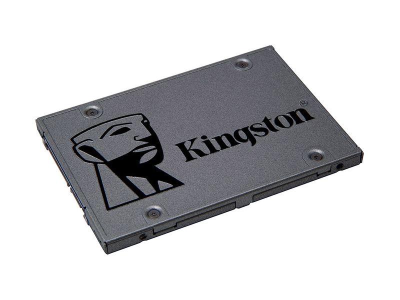 金士顿A400 960GB SATA3 SSD45度正面
