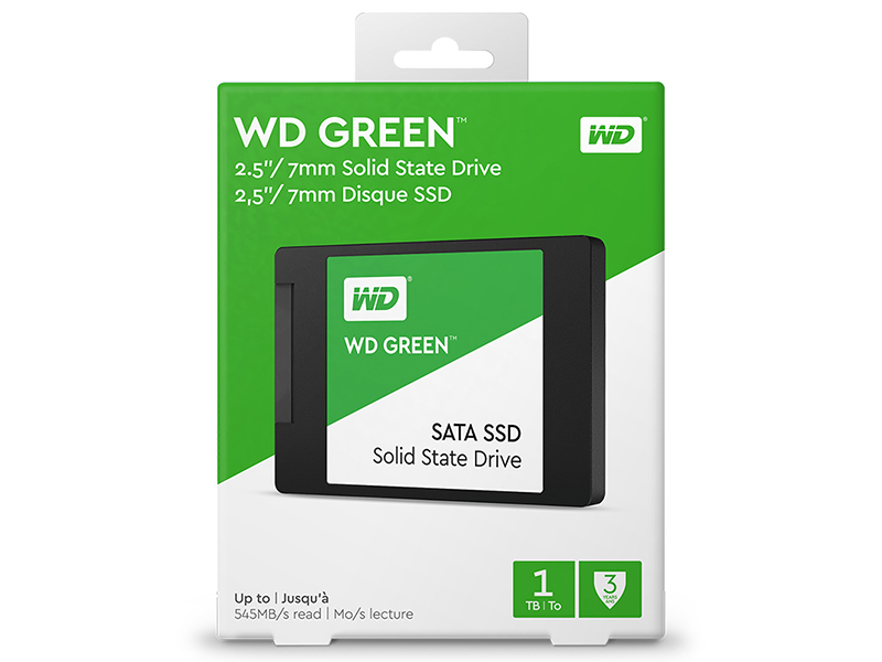 西部数据WD GREEN 1TB SATA3 SSD