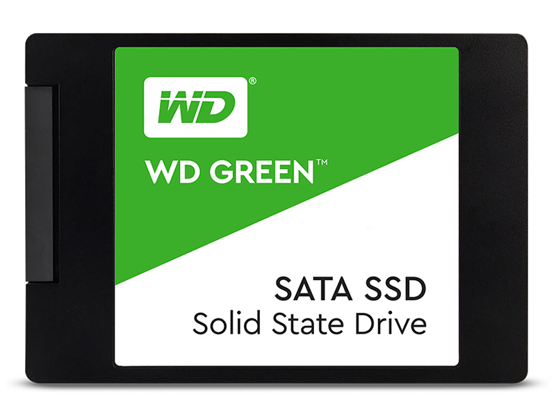 西部数据WD GREEN 1TB SATA3 SSD 正面
