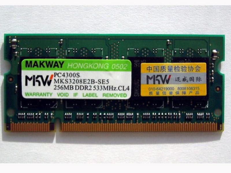 迈威DDR2 533 256M 图片