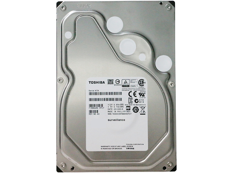 东芝通用数据存储 6TB 128M SATA 硬盘(MD04ACA600) 主图