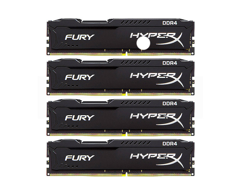 金士顿骇客神条 Fury系列 DDR4 3200 64GB(16GB×4)