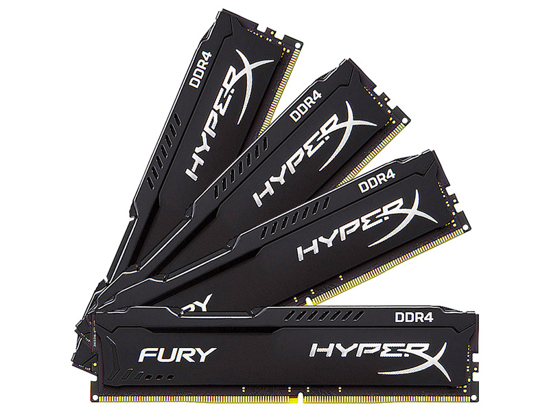 金士顿骇客神条 Fury系列 DDR4 3200 64GB(16GB×4)图2