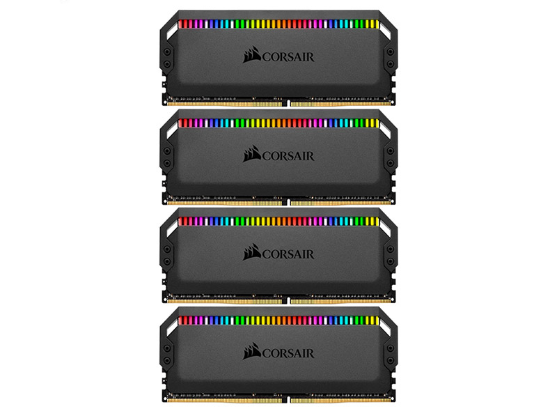 美商海盗船统治者铂金 RGB DDR4 3000 64GB(16GB×4) 主图