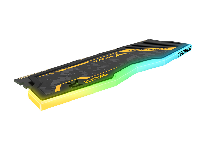 十铨科技炫光迷彩 RGB DDR4 2666 8GB效果图