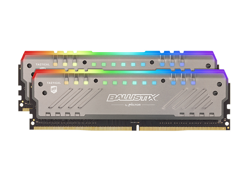 英睿达铂胜智能探索先驱 RGB DDR4 3000 16GB(8GB×2)