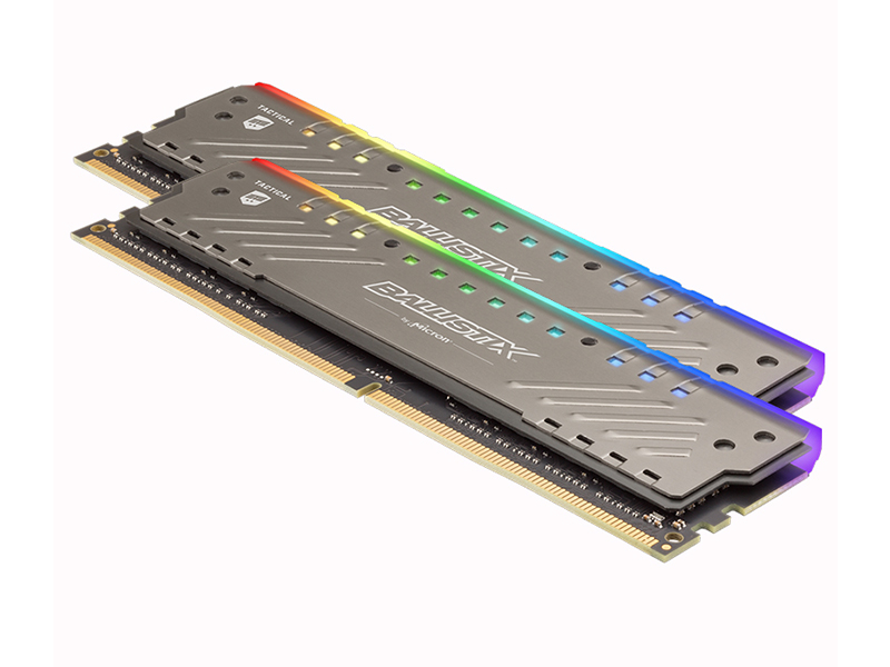 英睿达铂胜智能探索先驱 RGB DDR4 3000 16GB(8GB×2)