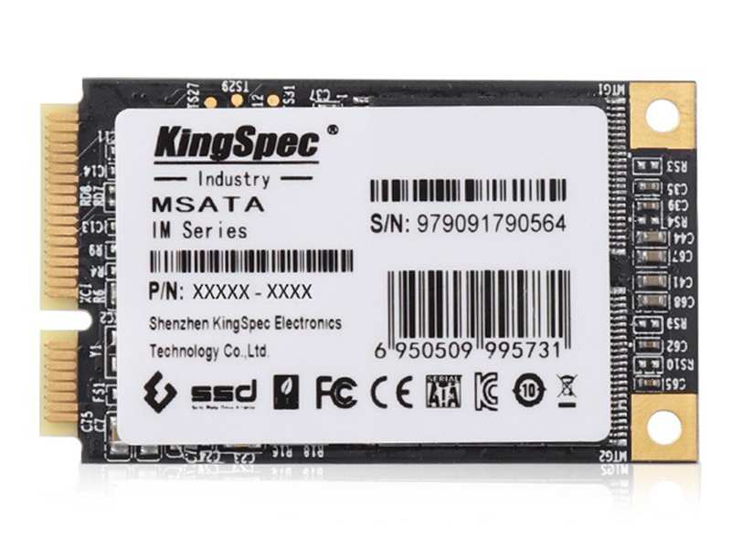 金胜维INDUSTRY 256GB mSATA SSD 正面