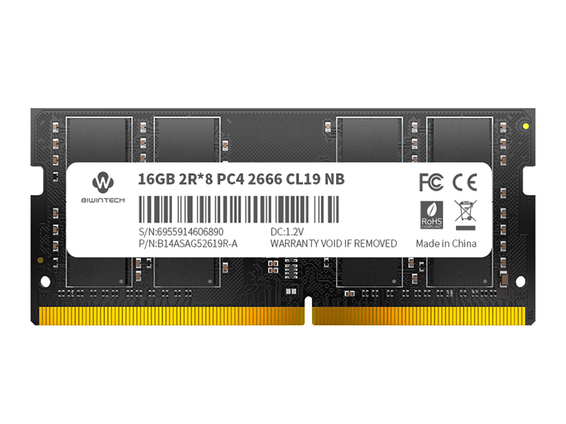 佰微DDR4 2666 16GB 笔记本内存 图片