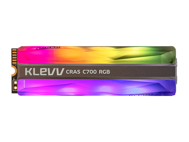 科赋C700 RGB 480GB M.2 SSD 正面